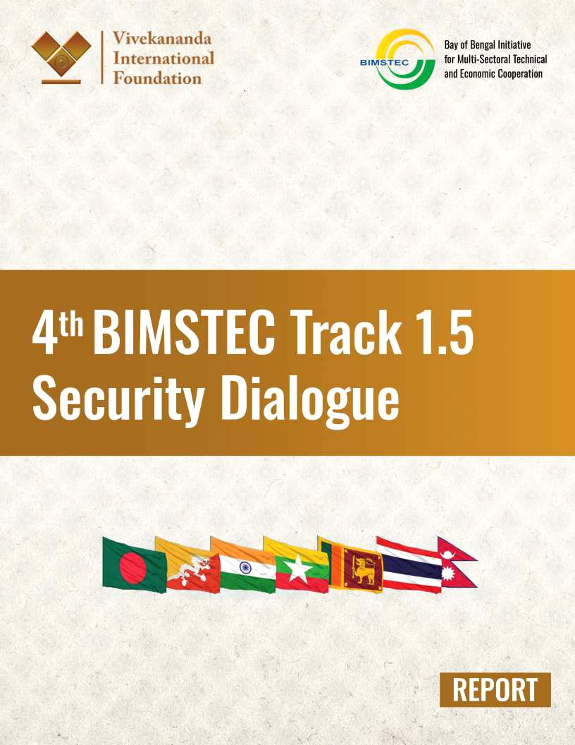 Report of the 4th BIMSTEC Track 1.5 Security Dialogue